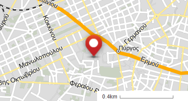Χάρτης και σημείο της επιχείρησης
