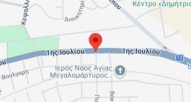 Location of business on map
