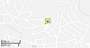 Location of business on map