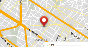 Location of business on map