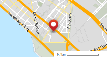 Location of business on map