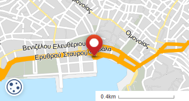 Location of business on map