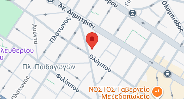 Location of business on map