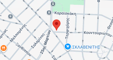 Location of business on map