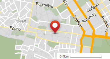Location of business on map