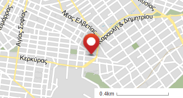 Location of business on map