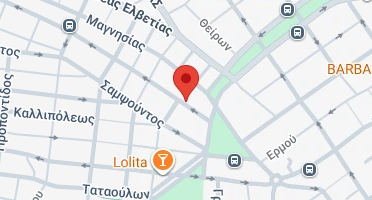 Location of business on map