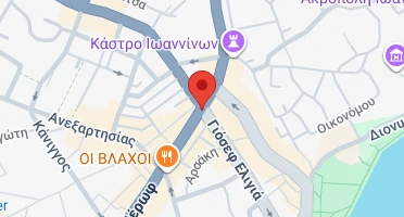 Location of business on map