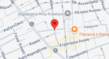Location of business on map