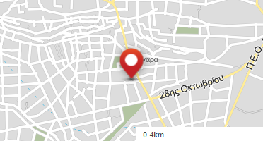 Location of business on map