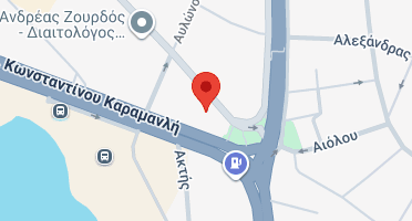 Location of business on map