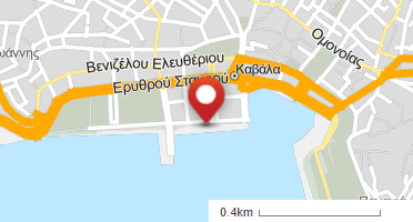 Location of business on map