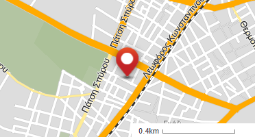 Location of business on map