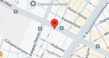 Location of business on map
