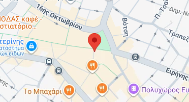 Location of business on map