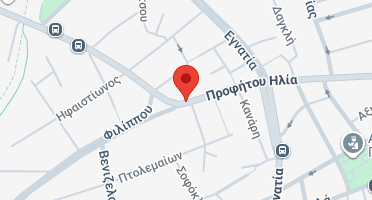 Location of business on map