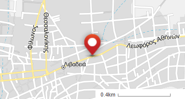 Location of business on map