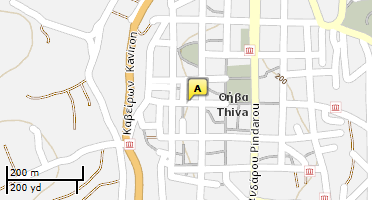 Χάρτης και σημείο της επιχείρησης