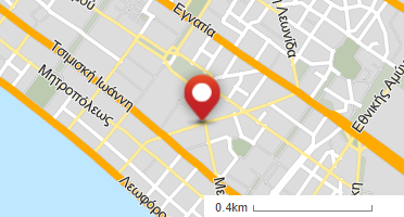Location of business on map