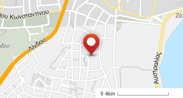 Location of business on map