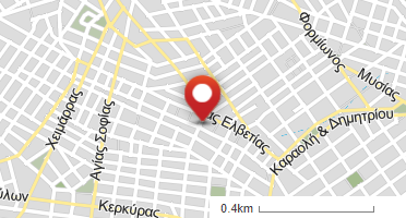 Location of business on map