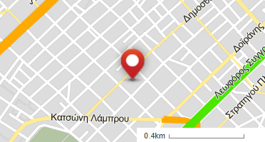Location of business on map