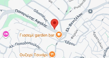 Location of business on map