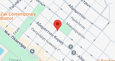 Location of business on map