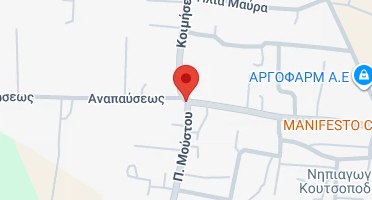 Location of business on map