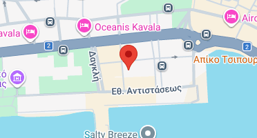 Location of business on map