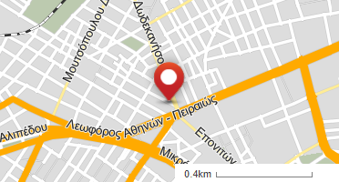 Location of business on map