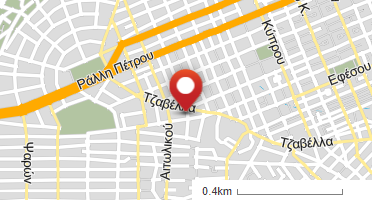 Location of business on map