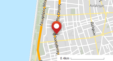 Location of business on map