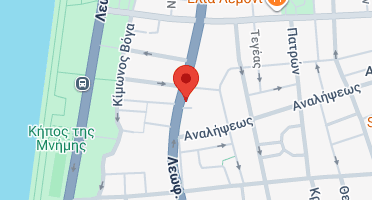 Location of business on map