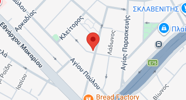 Location of business on map