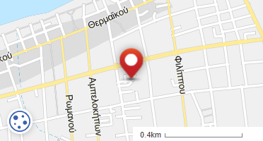 Location of business on map
