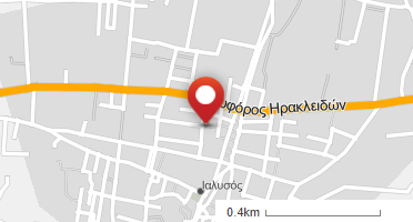 Location of business on map