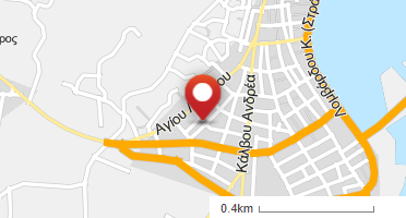Location of business on map