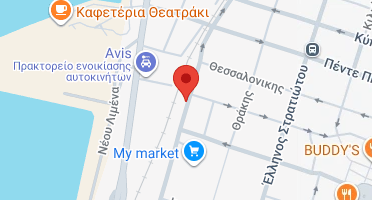 Location of business on map
