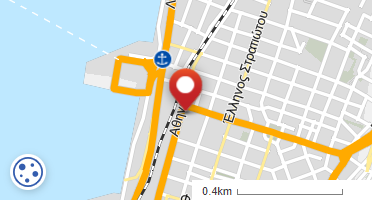 Location of business on map