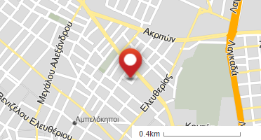 Location of business on map
