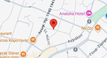 Location of business on map