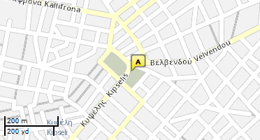 Location of business on map