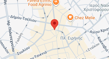 Location of business on map