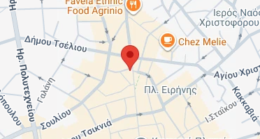 Location of business on map