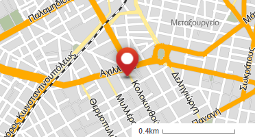 Location of business on map