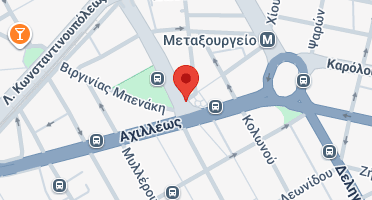 Location of business on map
