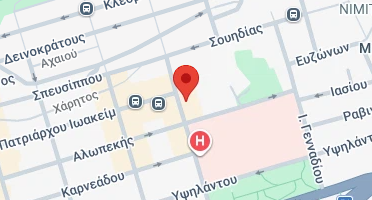 Location of business on map