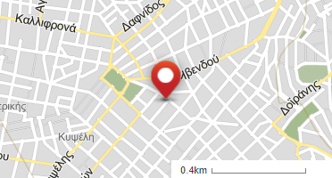 Location of business on map