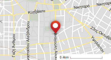 Location of business on map